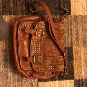 Leather Sak shoulder bag.